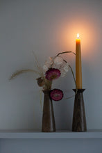 Load image into Gallery viewer, Burnt Oak Candle Holder