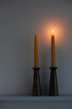 Load image into Gallery viewer, Burnt Oak Candle Holder