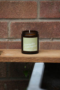 Eucalyptus & Lemongrass Beeswax & Rapeseed Jar Candle