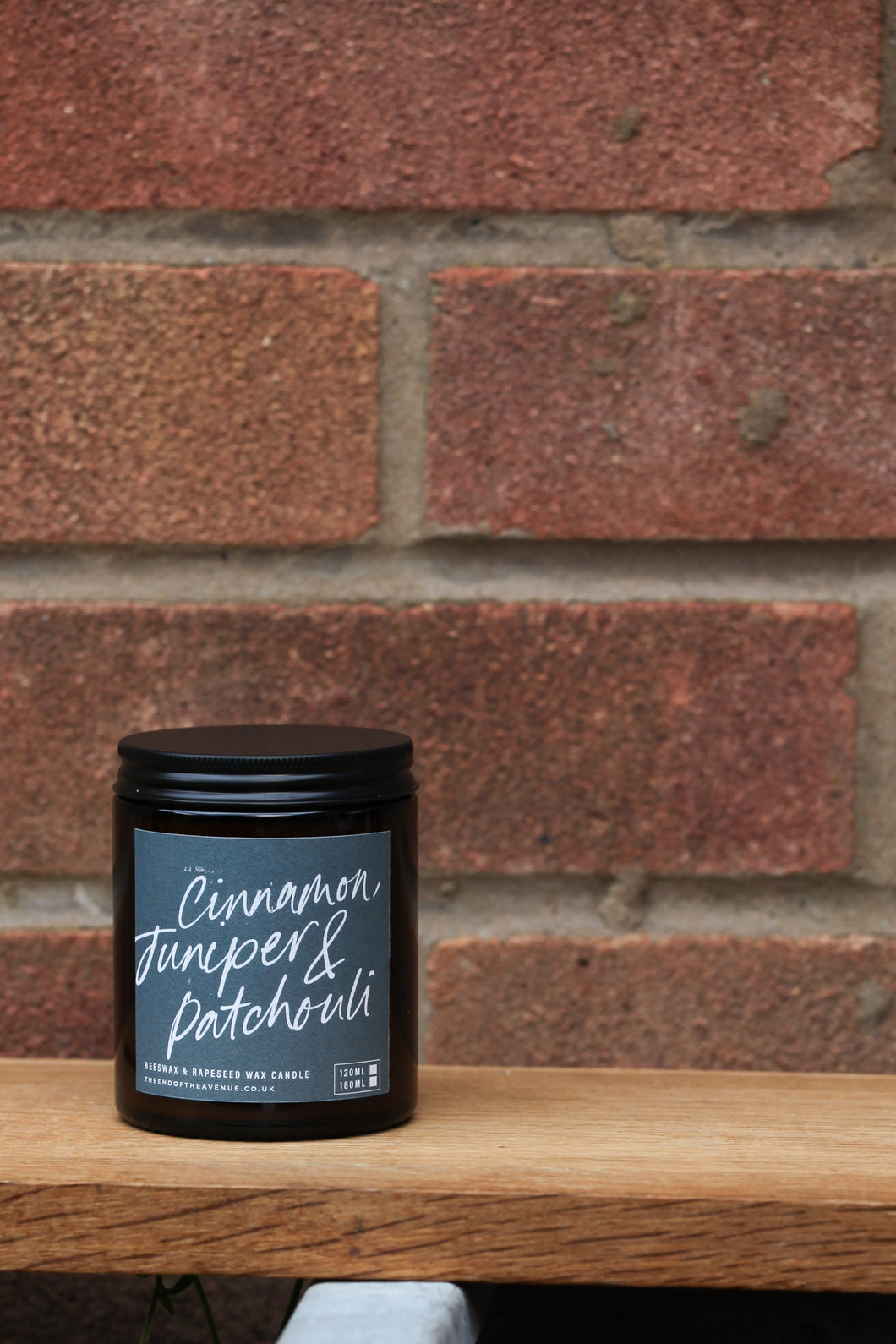 Cinnamon, Juniper & Patchouli Beeswax & Rapeseed Candle