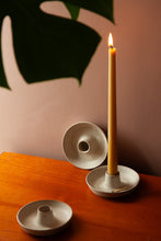 Load image into Gallery viewer, Natural White Candle Holders