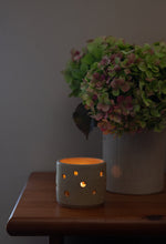 Load image into Gallery viewer, Handmade Ceramic Tea Light - Honey