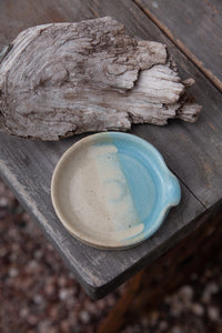 Handmade Ceramic Spoon Rest - Coast