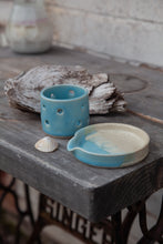 Load image into Gallery viewer, Handmade Ceramic Tea Light - Coast