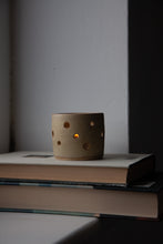 Load image into Gallery viewer, Handmade Ceramic Tea Light - Honey