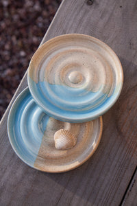 Handmade Ceramic Soap Dish - Coast