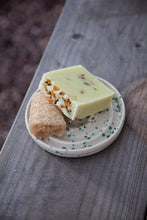 Load image into Gallery viewer, Handmade Ceramic Drip Soap Dish -Speckled