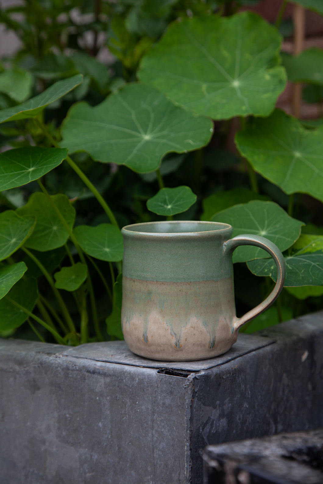Handmade Ceramic Mug - Green