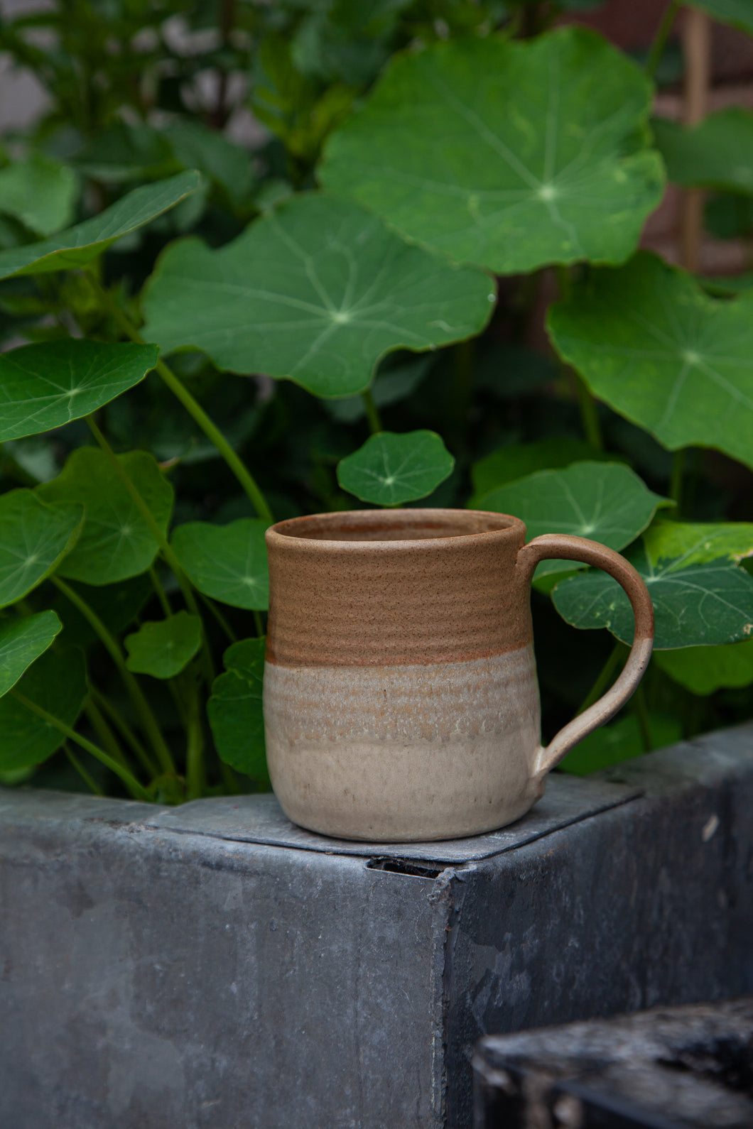 Handmade Ceramic Mug - Honey
