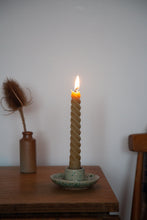 Load image into Gallery viewer, Handmade Ceramic Candle Stick Holder - Speckled
