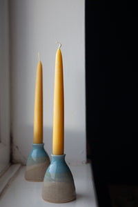 Handmade Ceramic Candle Holder / Bud Vase - Coast