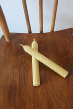 Load image into Gallery viewer, Pair of Tall Hand Rolled Beeswax Candles